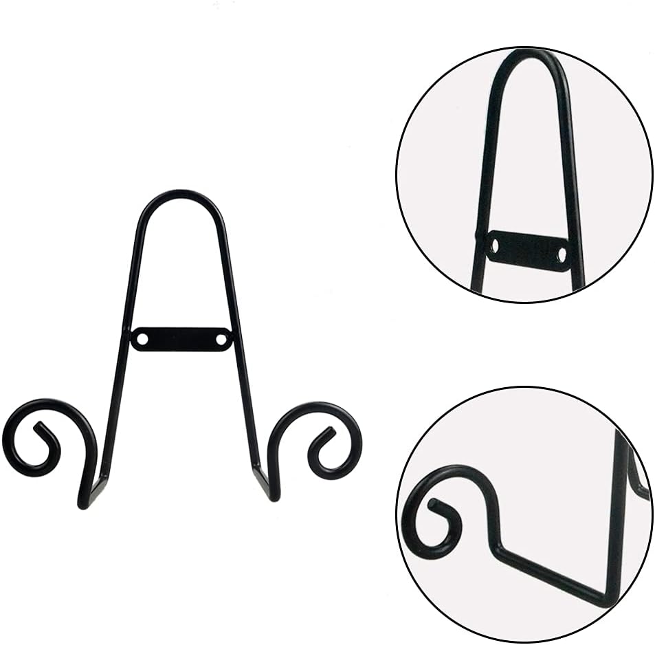 Plate Stand Holder / 5.7 x 3.2 x 2.8 / Set of 4