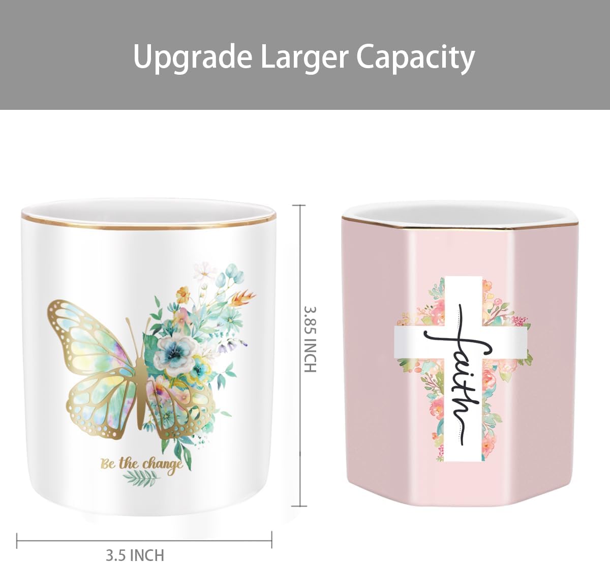 Simple&Modern Style Makeup Organizer / Butterfly Pattern