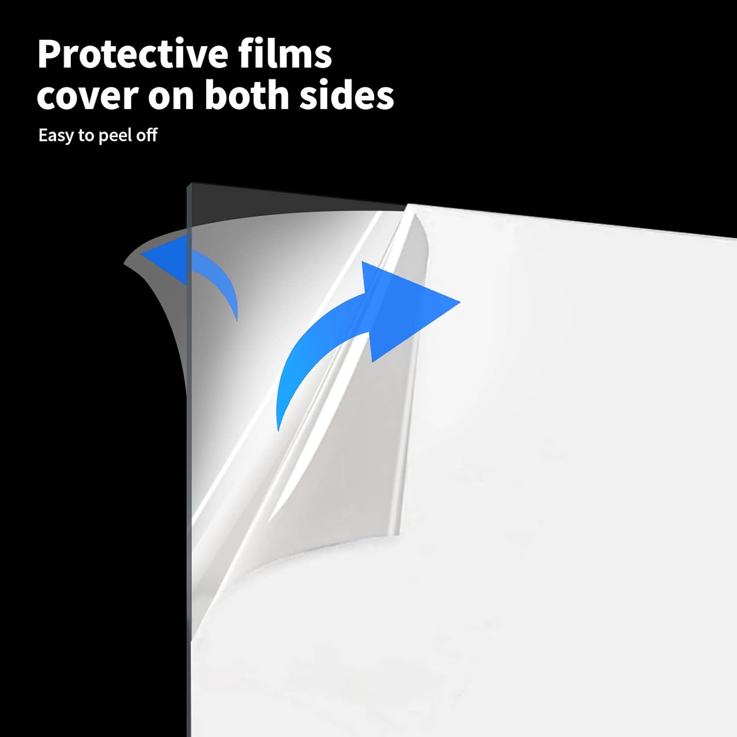 PET Sheets for Art Design / 24 x 36 / 3mm Thick / Clear / Set of 2