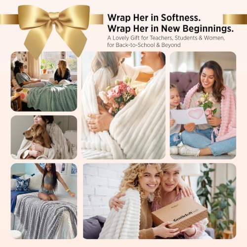 Bedsure Soft Sage Green Throw Blanket for Couch Decor Gifts 50"x60"
