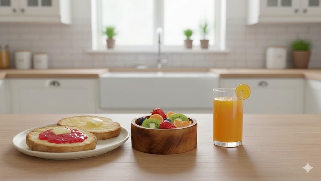 Handmade " Decorative Mango Wood Snack Serving Bowl For Dry Fruits Chips Coffee Table / 6 x 2