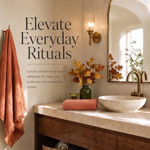 KIBAGA Decorative Fall Hand Towels for Your Bathroom Or Kitchen
