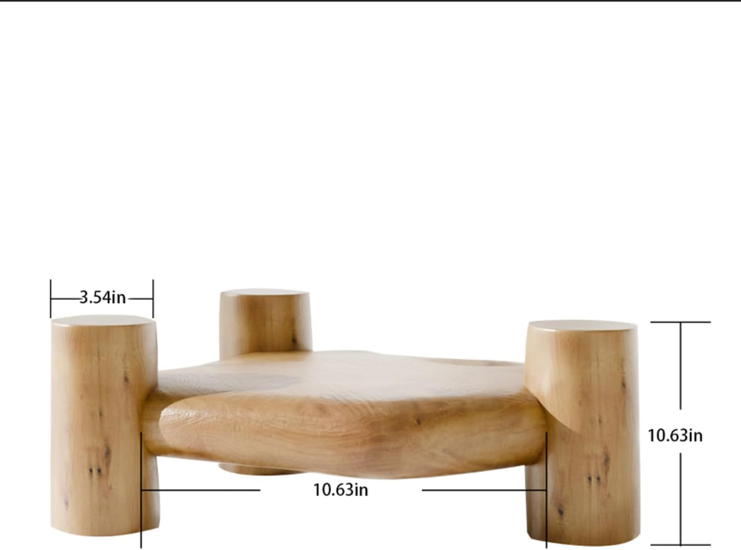 Round Risers Display Stands Wooden