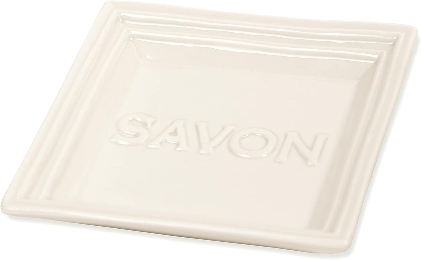 Marseille Olive Oil Ceramic Soap Dish