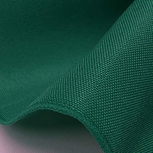 TableLinensforLess Pack of 6, Maroon/Dark Green Christmas Cloth Napkins, Size 20in.x 20in. Polyester Poplin Napkins with Hemmed Edges, Machine Washable Napkins Ideal for Parties, Weddings and Dinner
