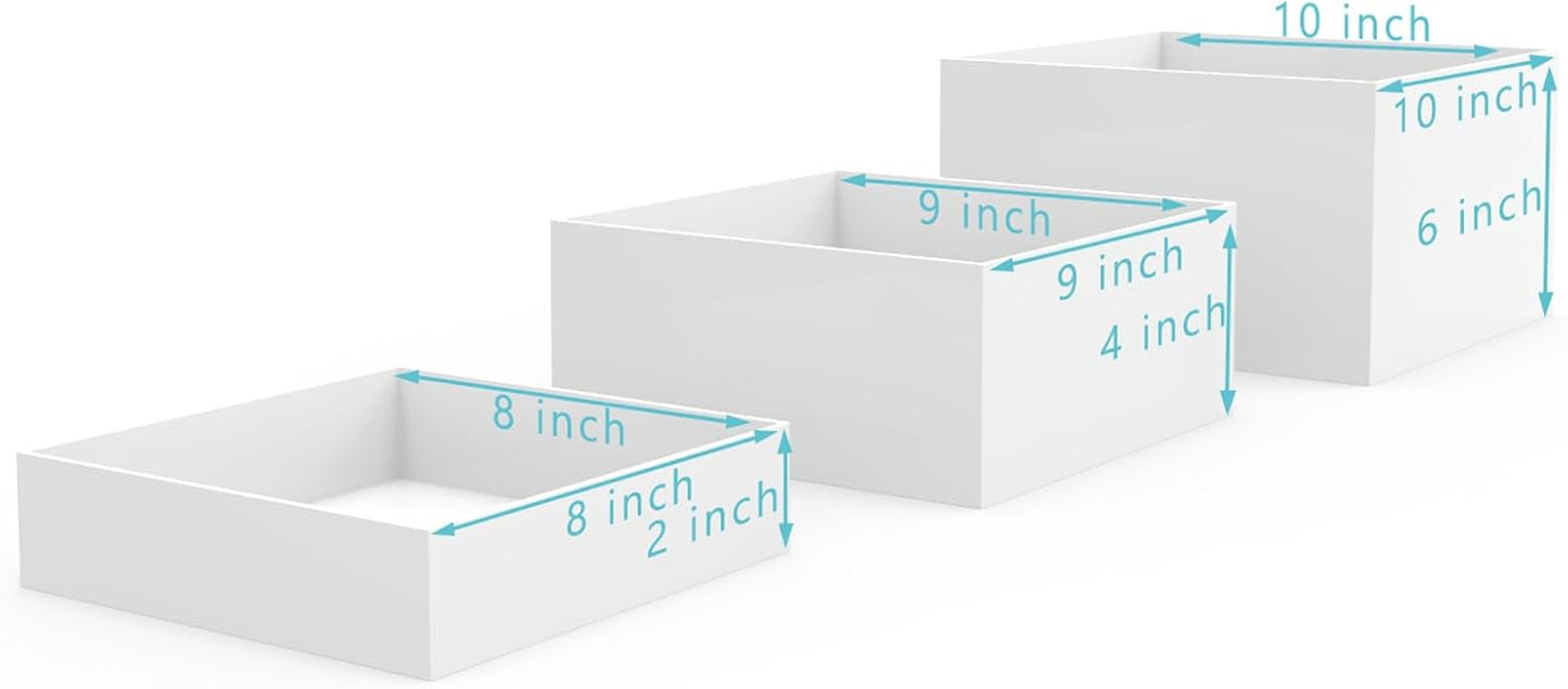 Display Stand Shelf for Catering Dessert Collectibles Jewelry / 1 Set