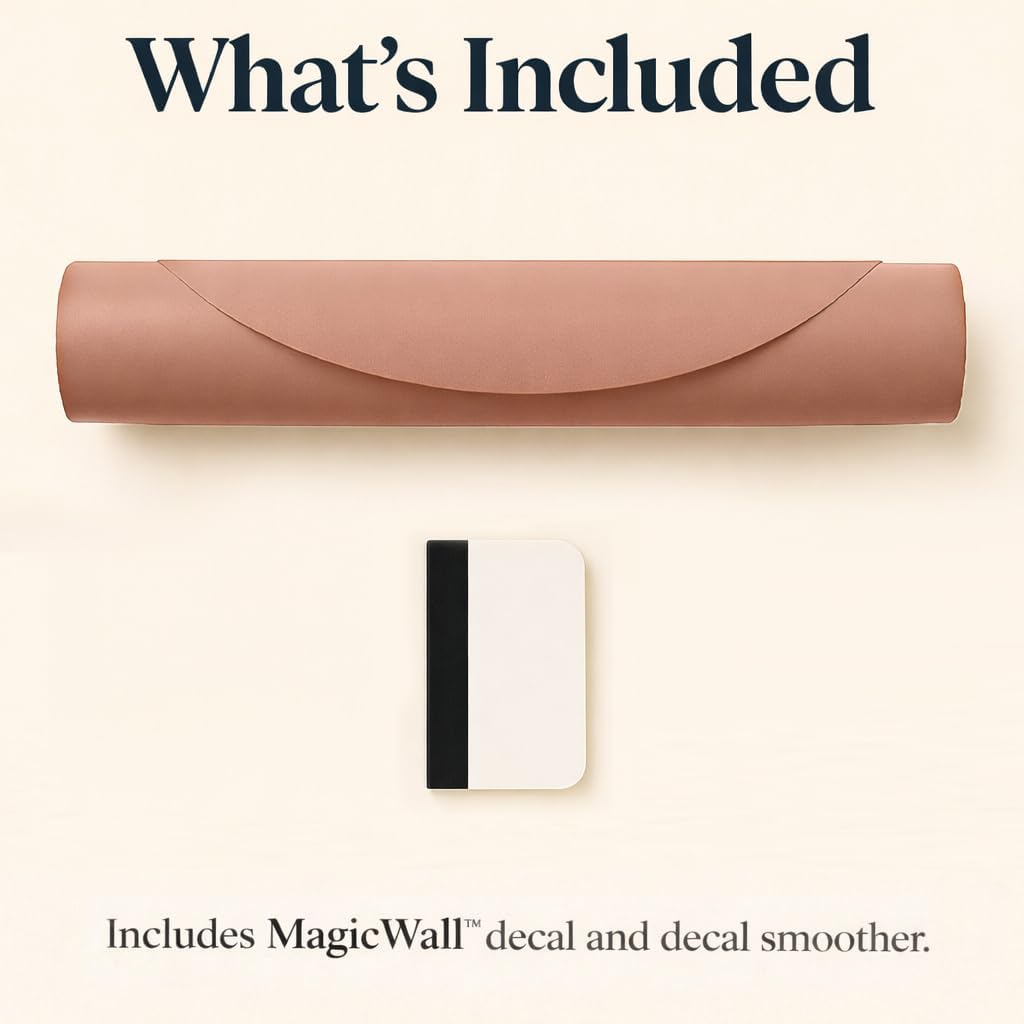 Magnetic Arch Wall Decal / Mocha / 24"W x 39"H
