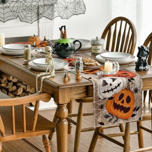 Artoid Mode 210 GSM Halloween Table Runner Home Party Decor 13x72 Inch