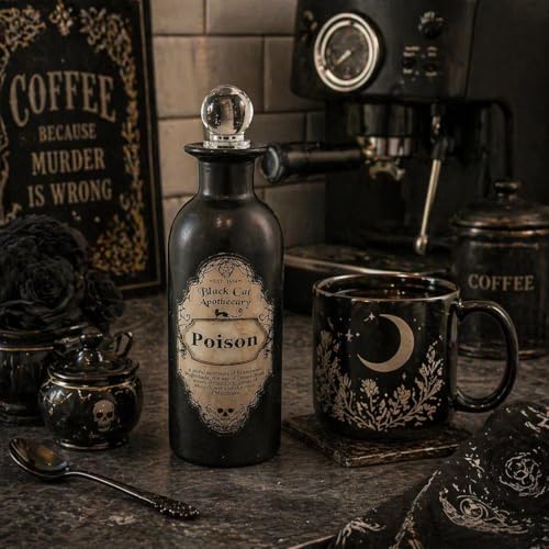 Nemesis Now Poison Potion Bottle 20cm Black