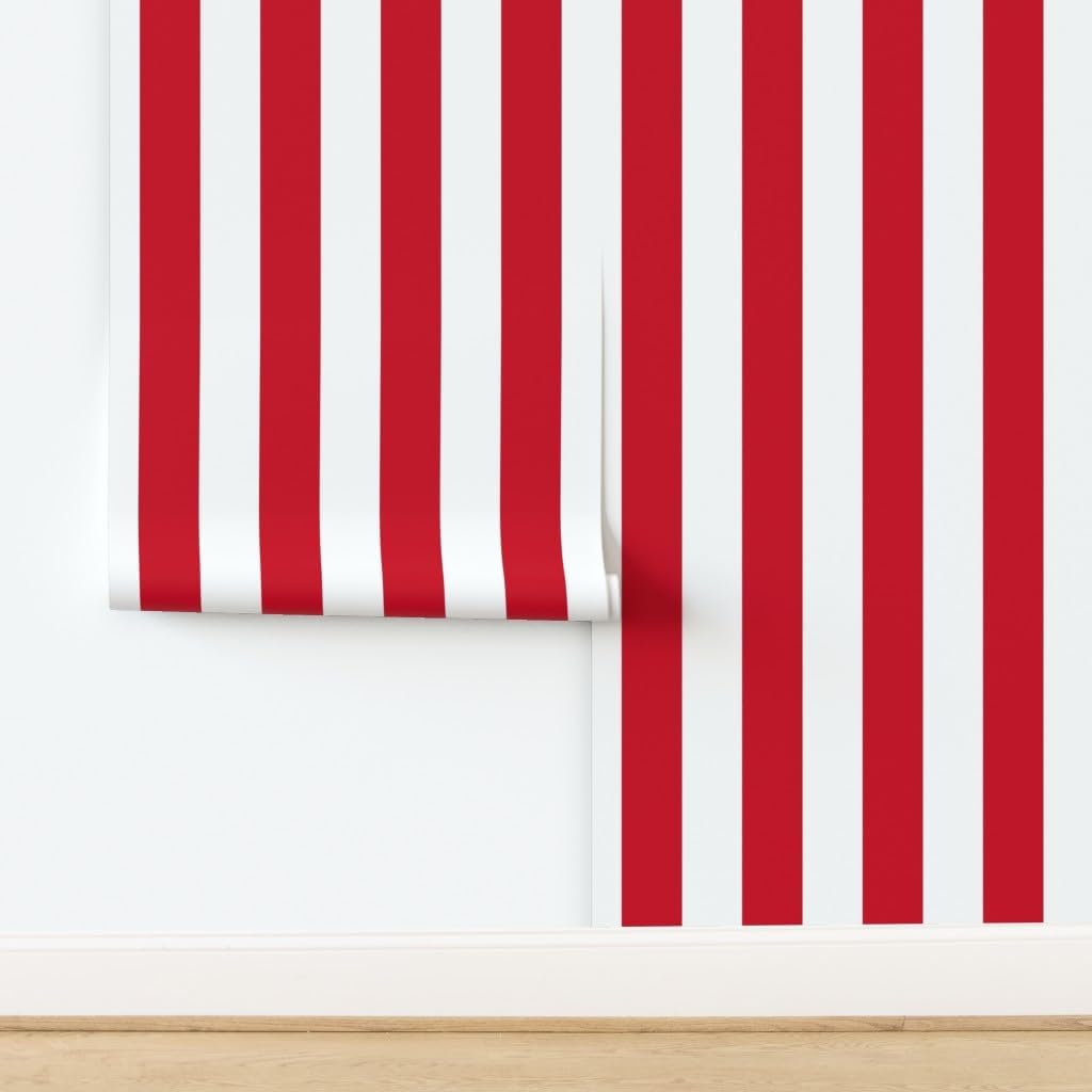 Peel & Stick Wallpaper x / 24 x 144 / Roll / Red