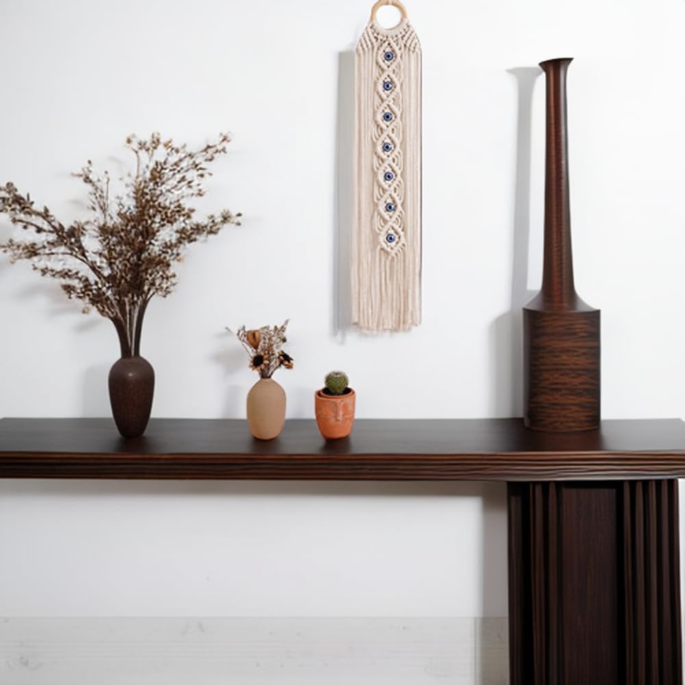 Boho Macrame Wall Hanging / 27.56" L x 5.51" W