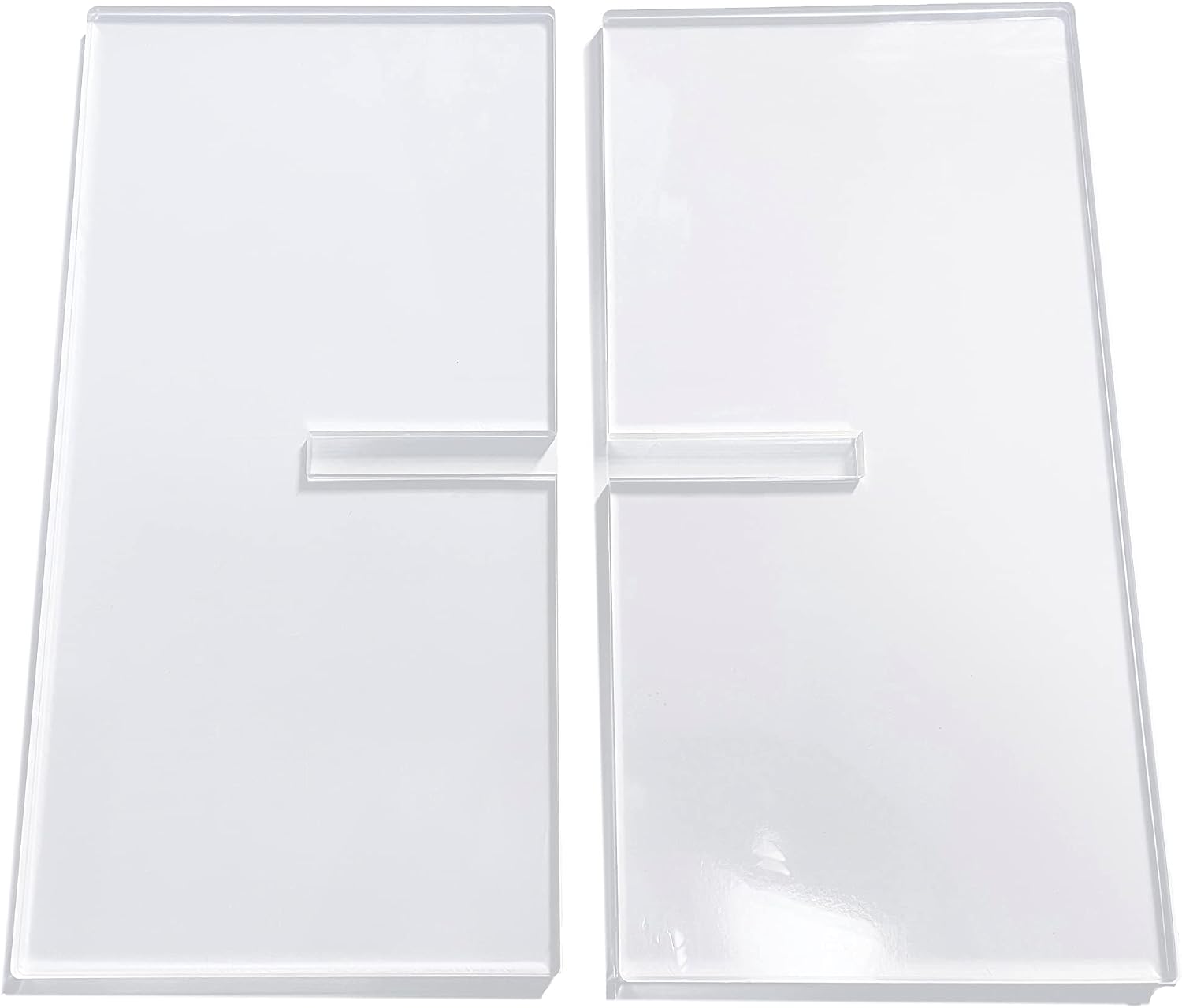 Modern Open Book Holder for Cookbooks / Clear