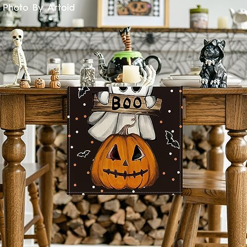Artoid Mode 210 GSM Halloween Table Runner Home Party Decor 13x60 Inch