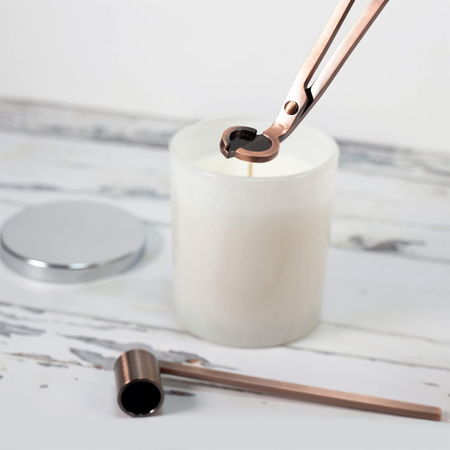 Airy Abode Candle Wick Trimmer and Candle Snuffer Accessory Set – Pick Your Color