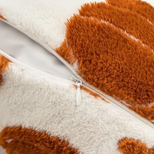 Fall Pumpkin Pillow Covers Fall Decor 20x20 Set of 2 Rust