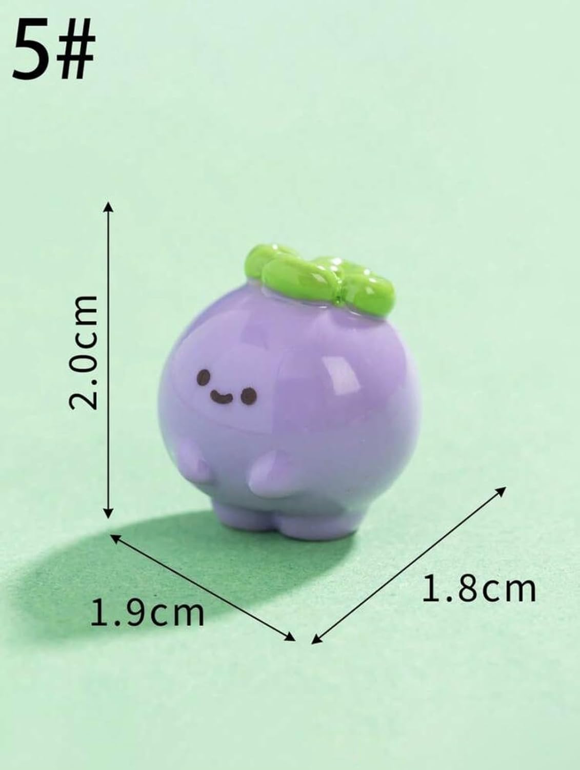 Vegetable Fairy Figurines / Set of 6