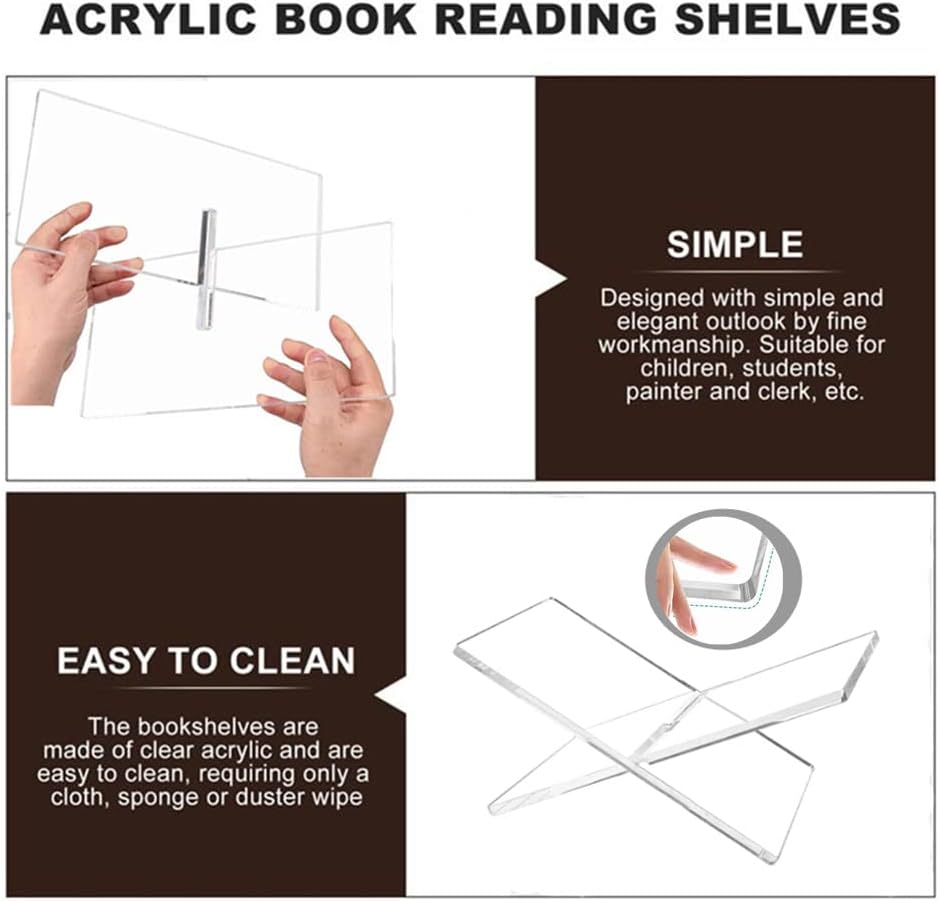 Acrylic Book Stand / Clear