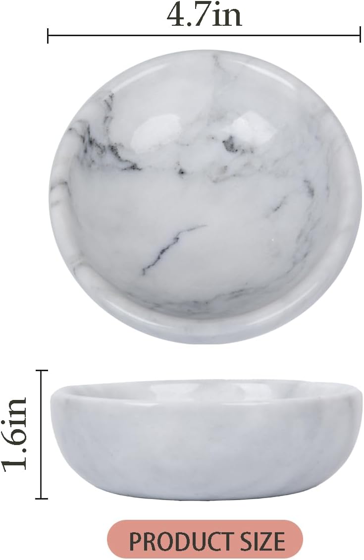 Ring Holder / Trinket Tray / White / 4.72