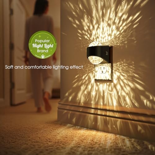 Briignite Night Light, Night Lights Plug into Wall, Projector Night Light