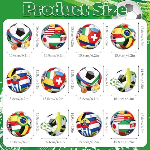 Soccer Hanging Swirls, 30Pcs Soccer Ball Ceiling Streamers Football Theme Party Swirls for Sport Event Game Hanging Decorations