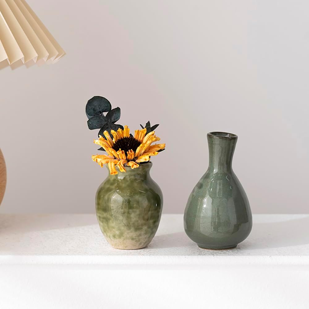Ceramic Bud Vase / Set of 5