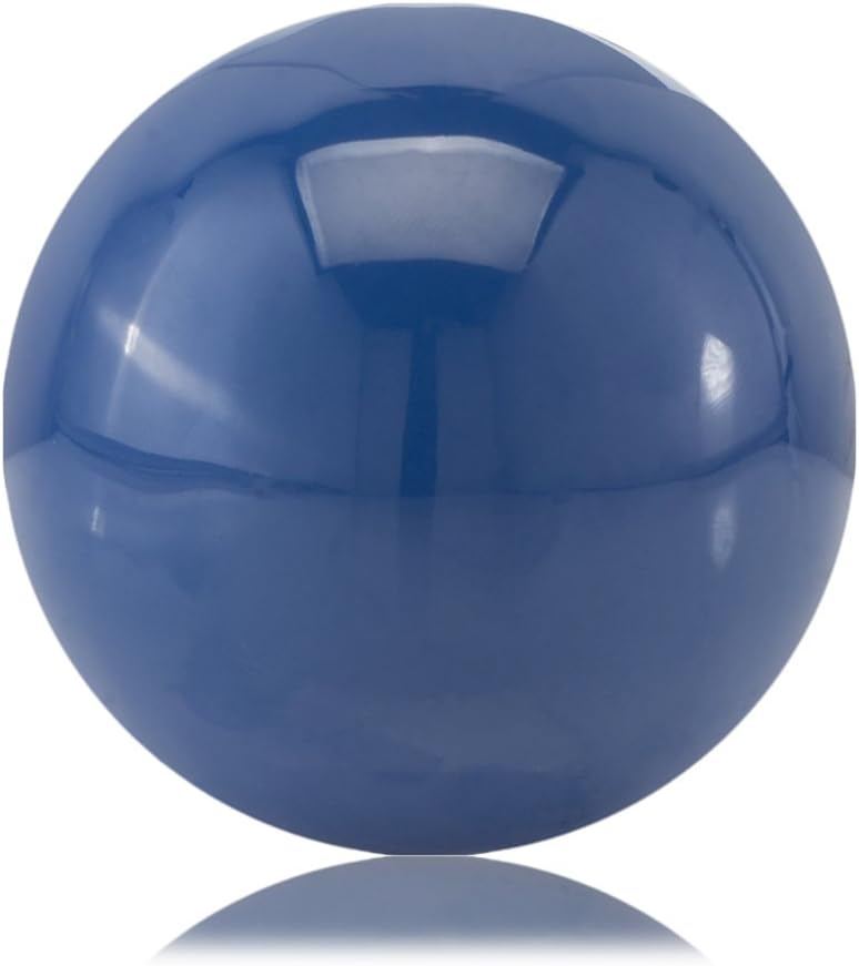 Modern Sculptural Orb Accent / Blue / 3-inch Diameter