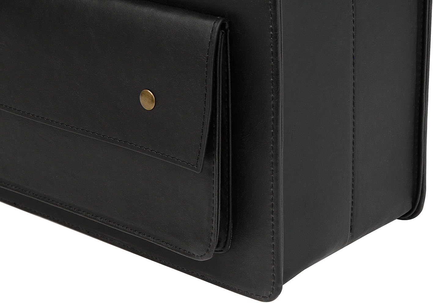 HofferRuffer Magazine Basket Holder, Foldable Magazine Rack, Document File Holder Organizer, File Folder, Newspaper