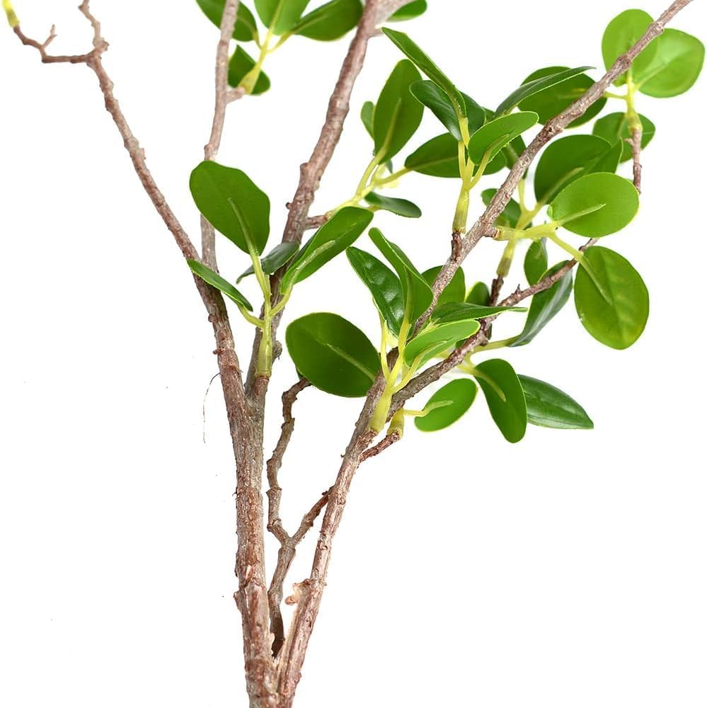 Artificial Branches Plants Greenery Stems Faux Branches for Vase Plant Artificial / Green / Set of 6