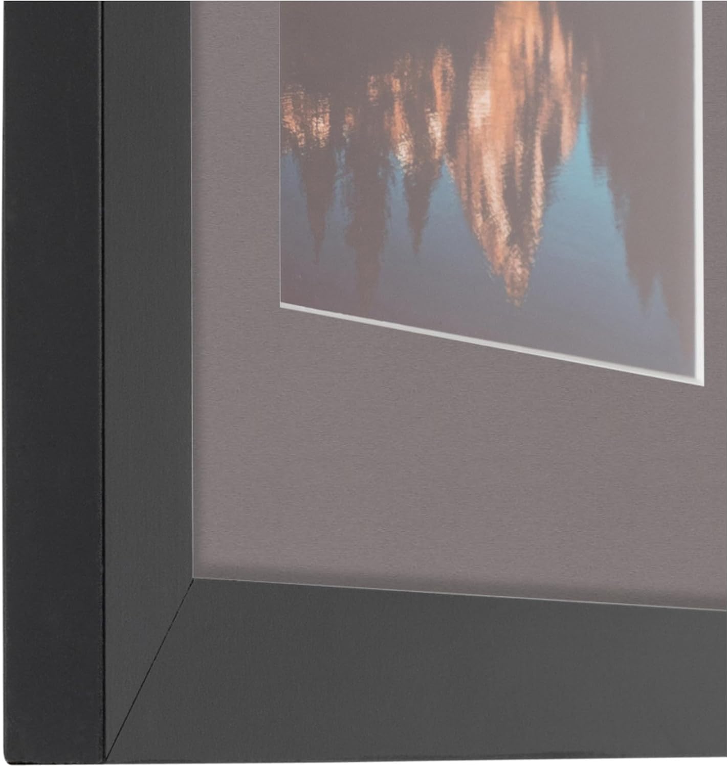 ArtToFrames Collage Picture Frame 3 Opening 3-8.5x11 Photo Frame | Made in USA | Black Frame Pewter and Black Mats