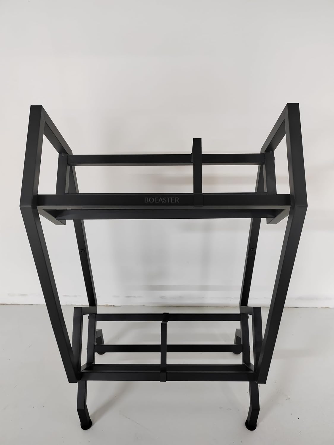 Vinyl Record Storage Rack, Record Holder 160-200 LP Storage Shelf Display Stand for Albums Books Magazines Files, Matte
