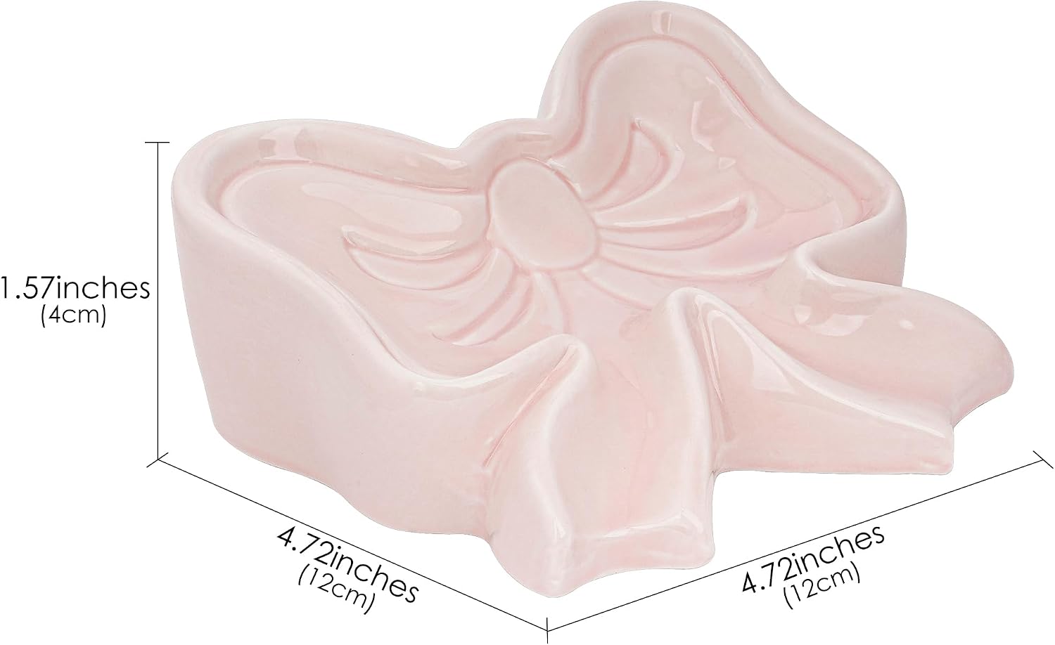 Ceramic Soaps Dish / Pink