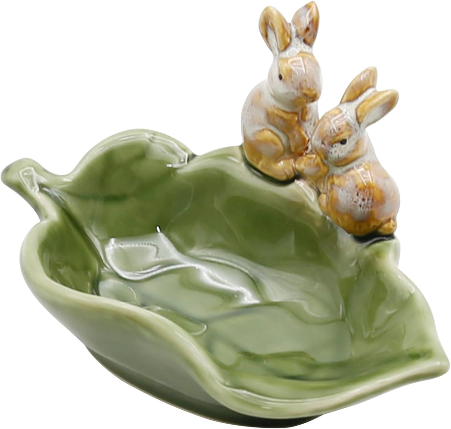 Sponge Holder / Key Bowl & Jewelry Tray / Green