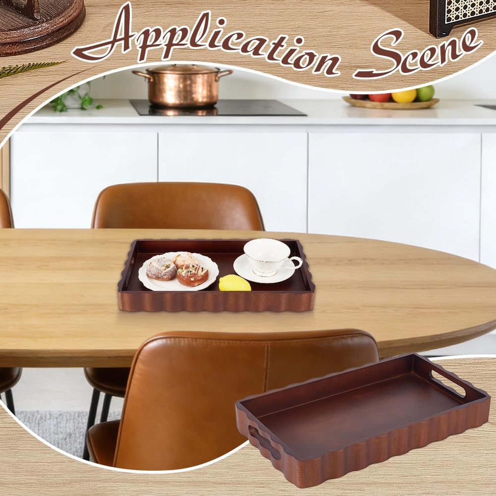 Wooden Serving Tray / 15.7 x 9.2 x 2
