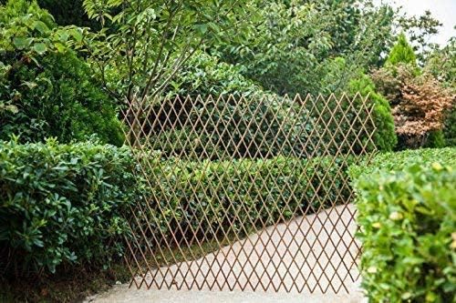 Sumery Nature Willow Trellis Expandable Plant Support Plant Climbing Lattices Trellis Willow Expandable Trellis Fence