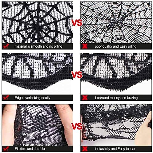 Rectangular Halloween Tablecloth, Halloween Bat Spider Web Tablecloth Decor