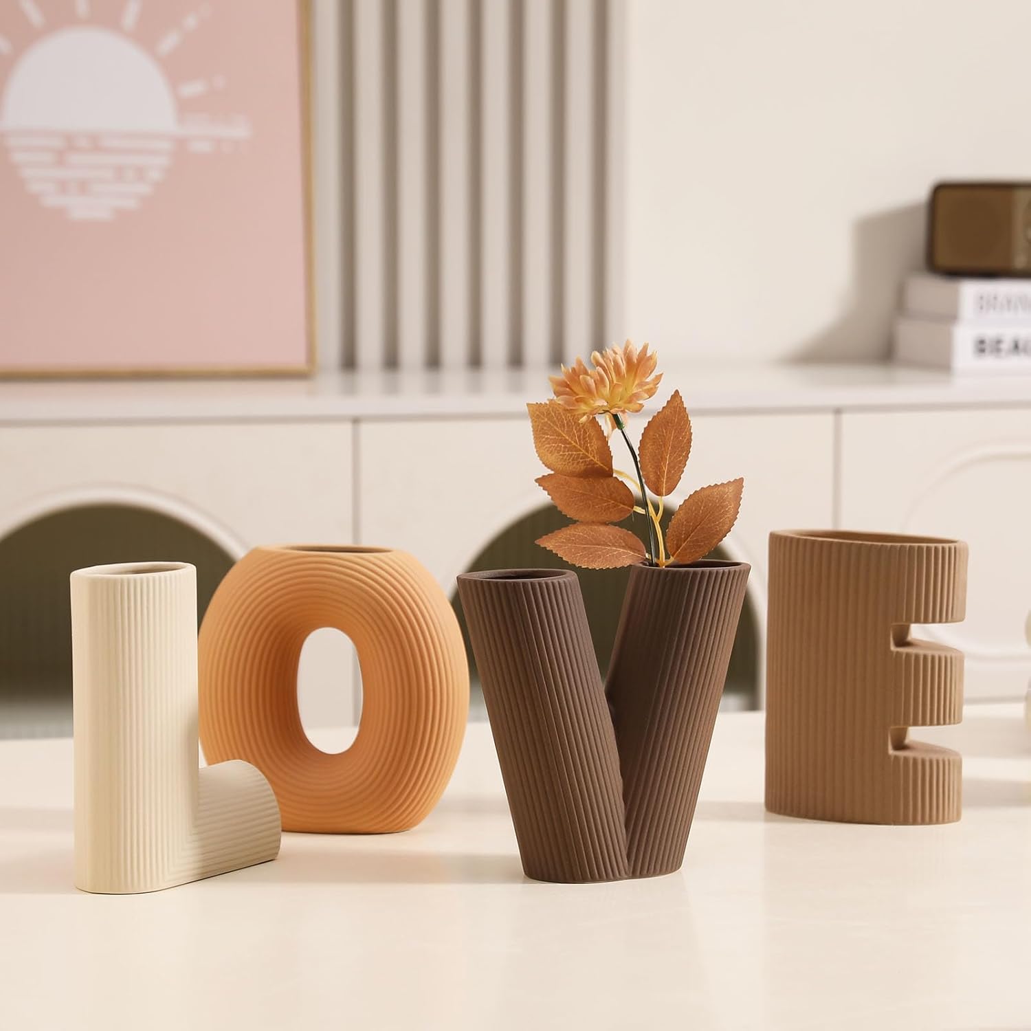 Ceramic Vase / Handcrafted Ceramic Vases / Set A / Set of 4