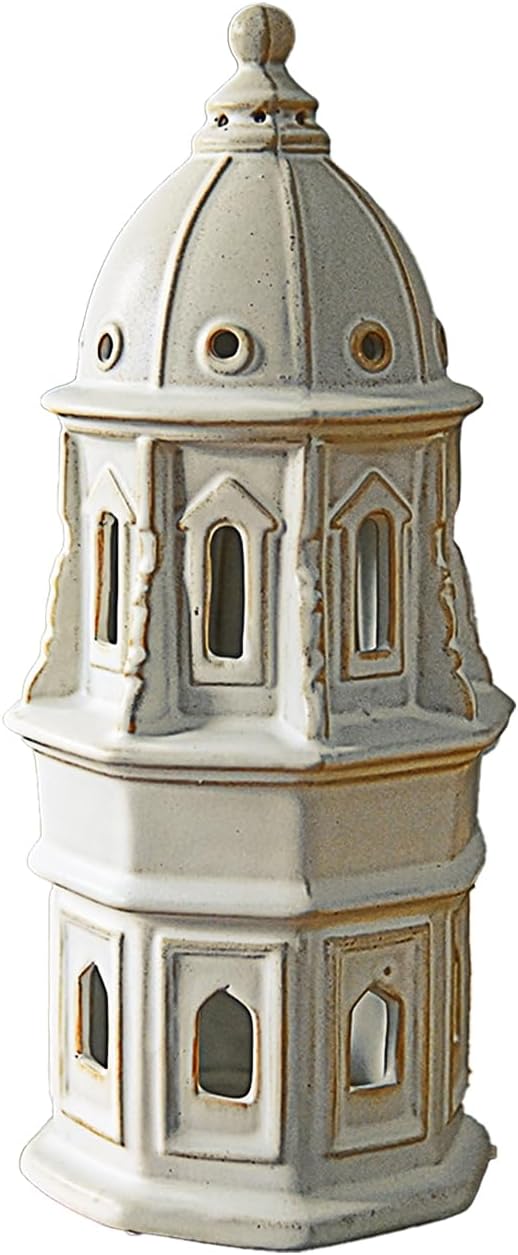 Ceramic Home Decoration Tall European Dome Tower / European Dome Towe / 12.6 Inch