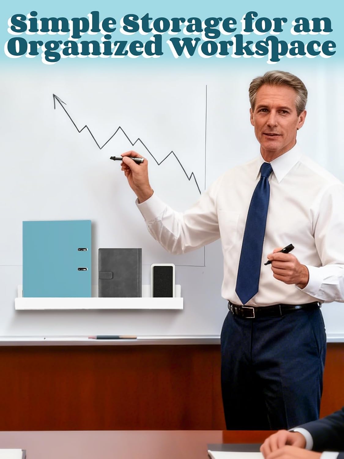 Acrylic Magnetic Book Shelf for Whiteboard