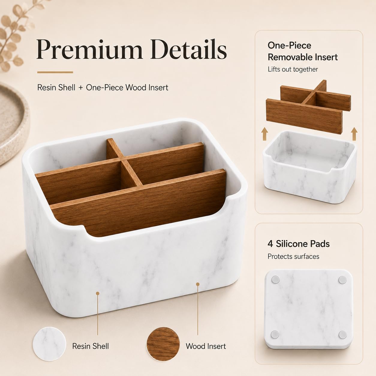 Remote Control Holder / MARBLE