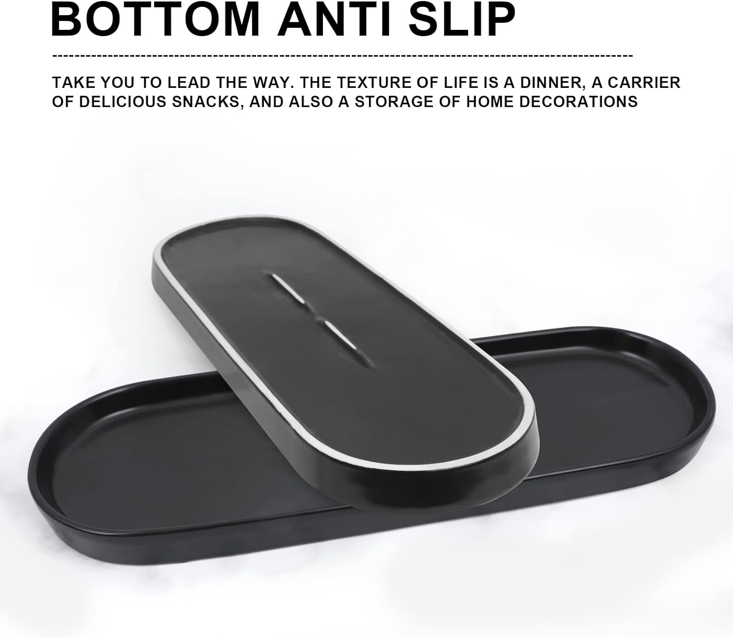 Ceramic Sink Tray / White
