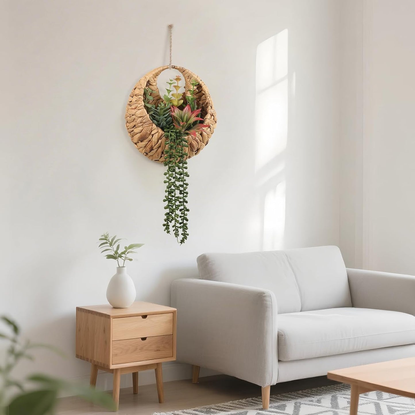 Faux String of Pearls Greenery Plants