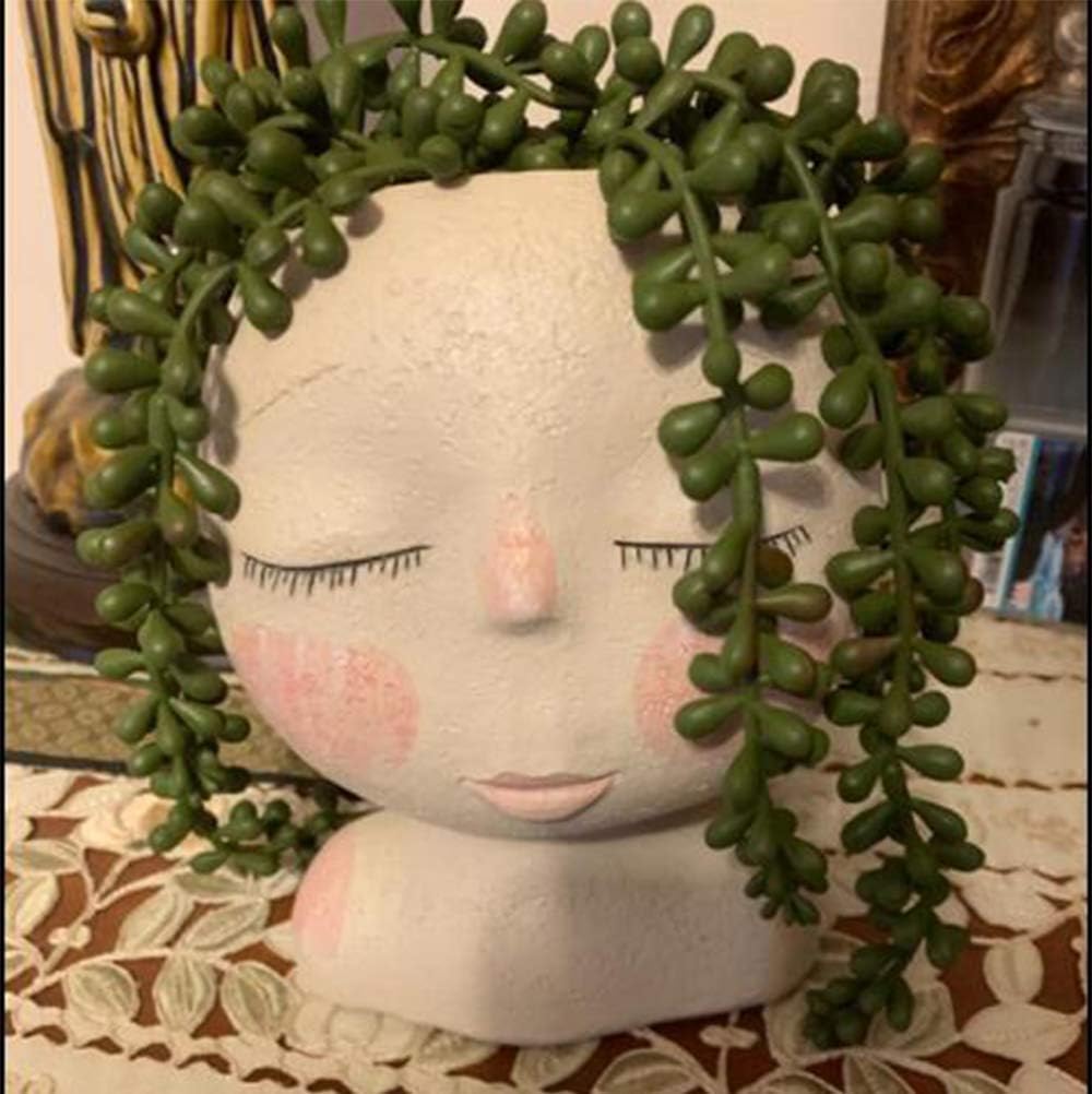 String of Pearls Plant Artificial Hanging Succulents Plants / Green / Set of 3