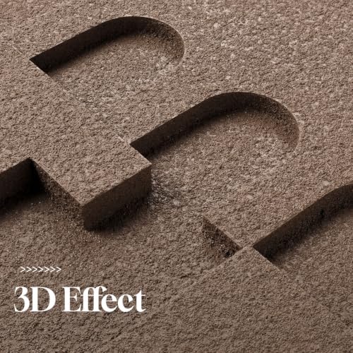 3D Textured Round Neutral Abstract Boho Wall Art for Living Room, 3 Piece