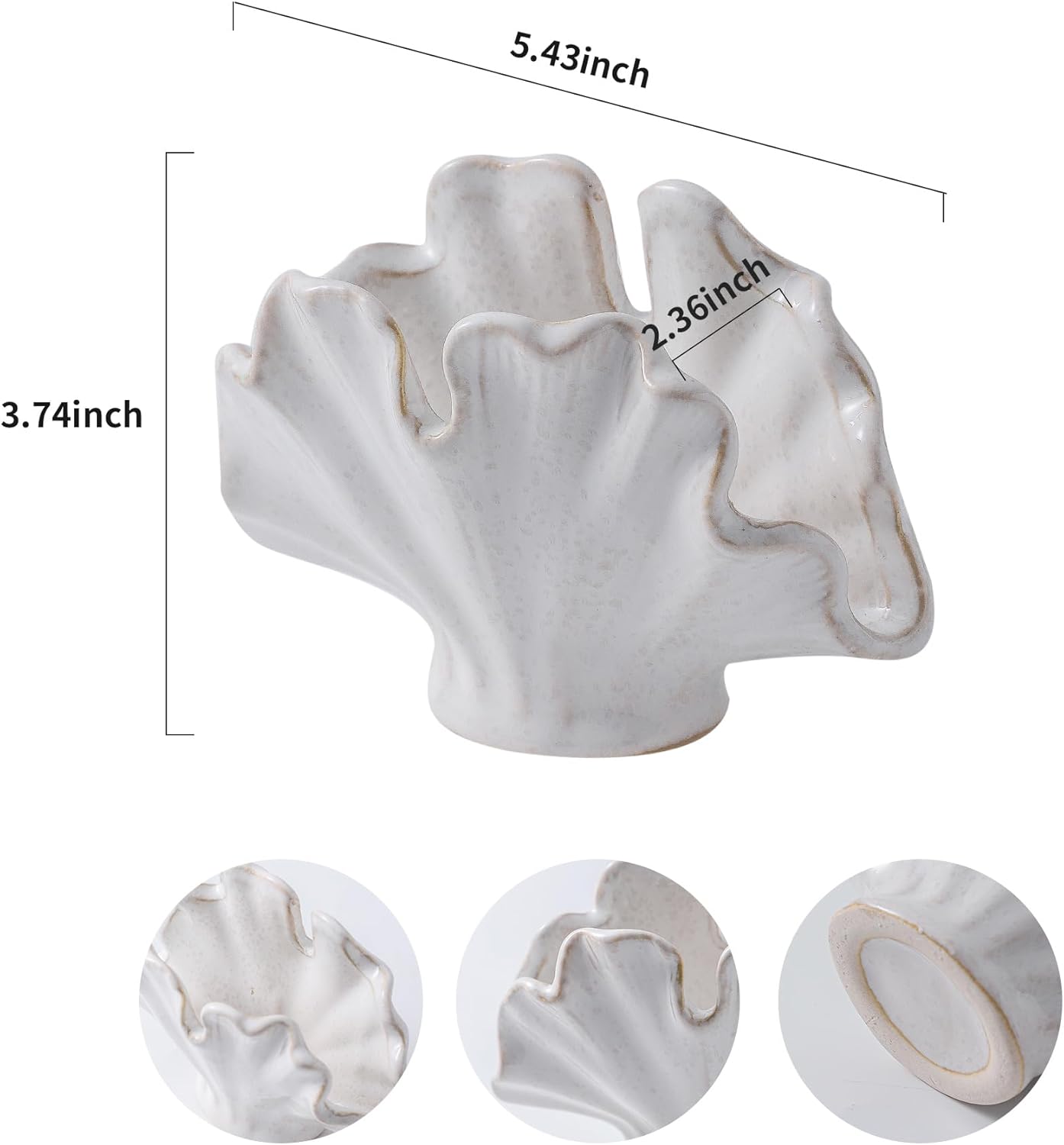 Ceramic Sponge Holder / White