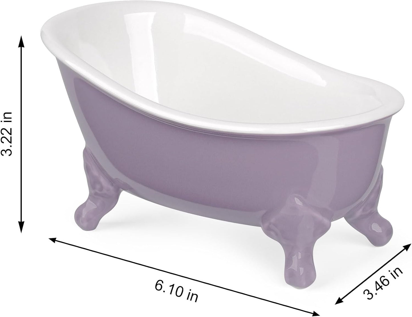 Kitchen Sponge Holder and Shower Tray / Lavender