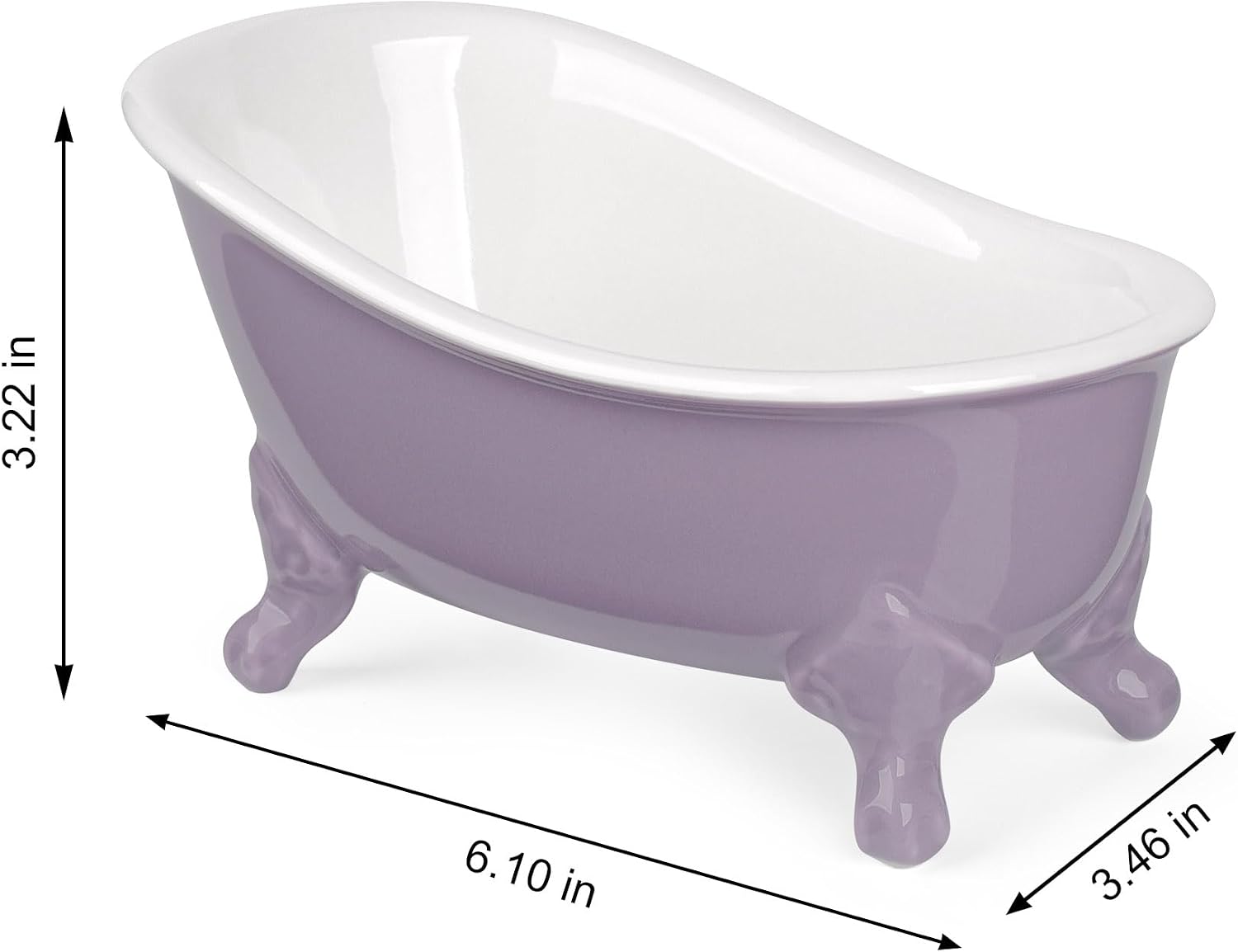 Kitchen Sponge Holder and Shower Tray / Lavender