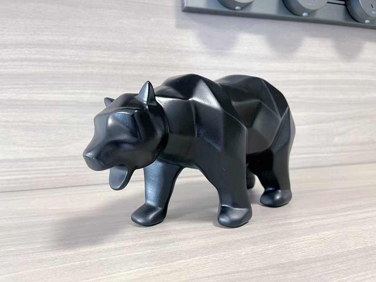 Creative Animals/Bear Statues Collectible Figurines / Black