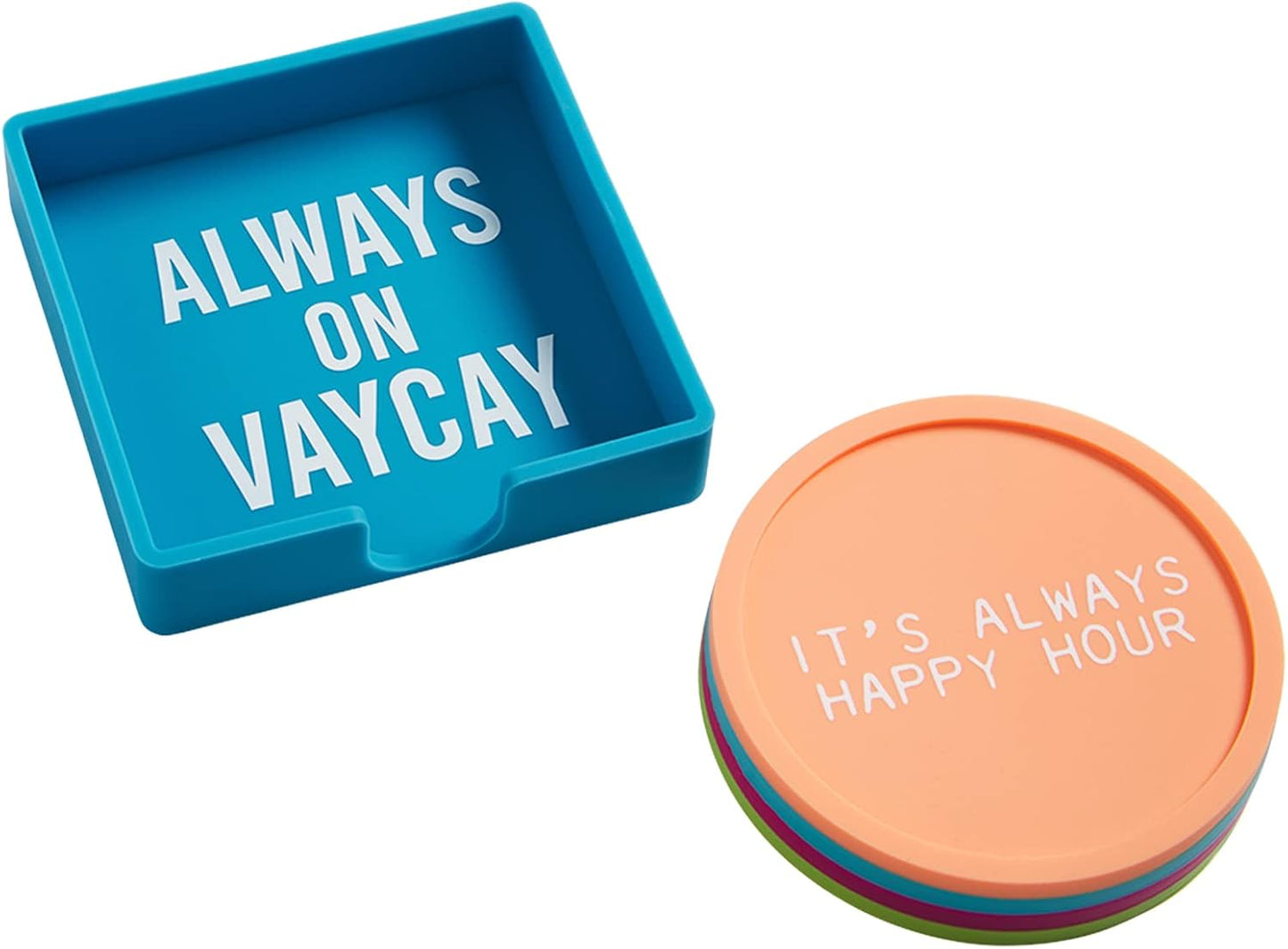Silicone Pool Coaster Set