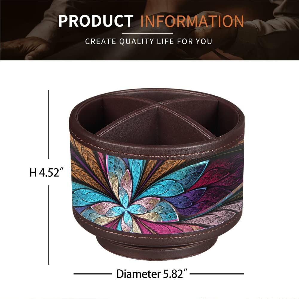 TV Remote Control Holder / Fractal Flower