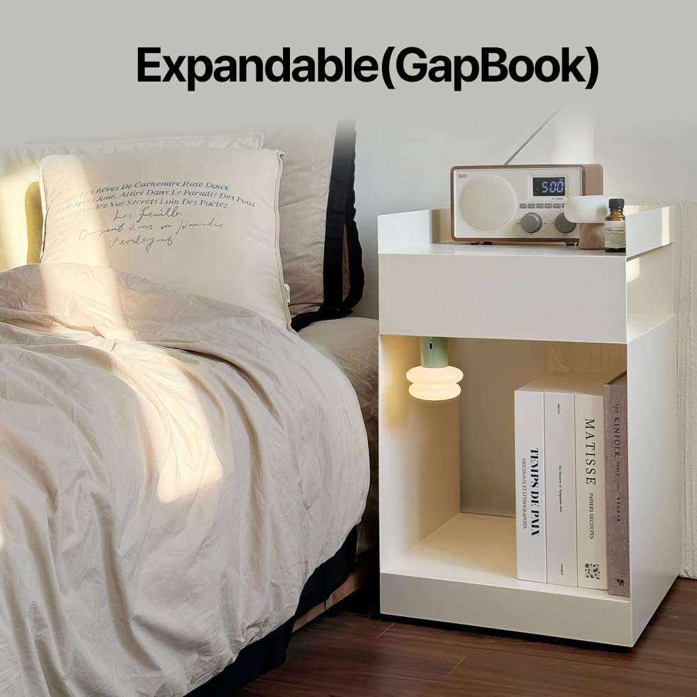 Book Shape Cord Organizer Box / Gogh Monet / Standard